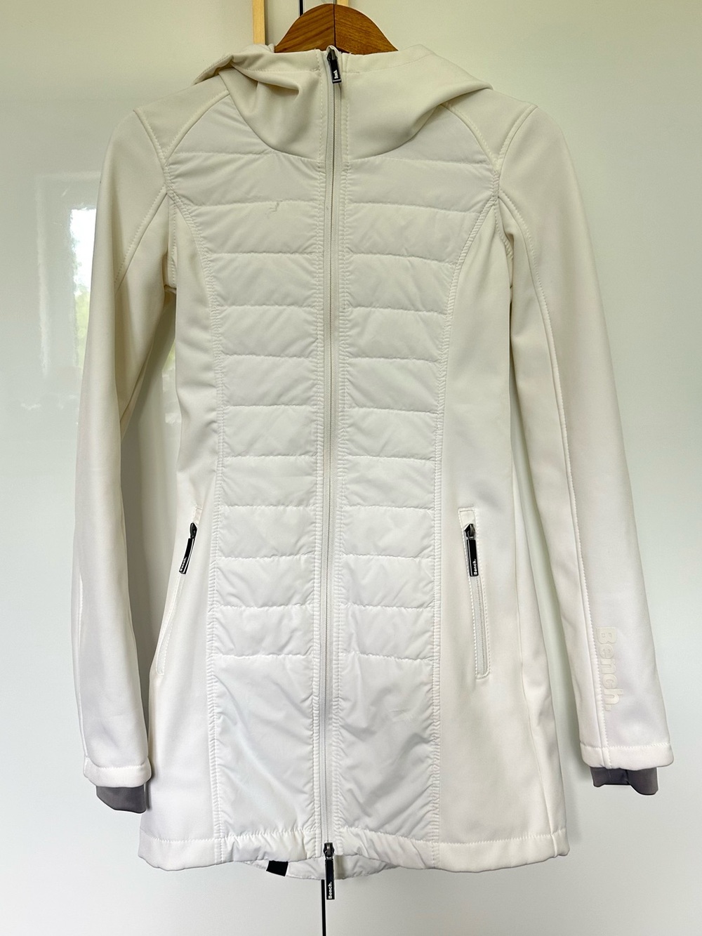 Bench Hooded Quilted long Puffer Jacket XS